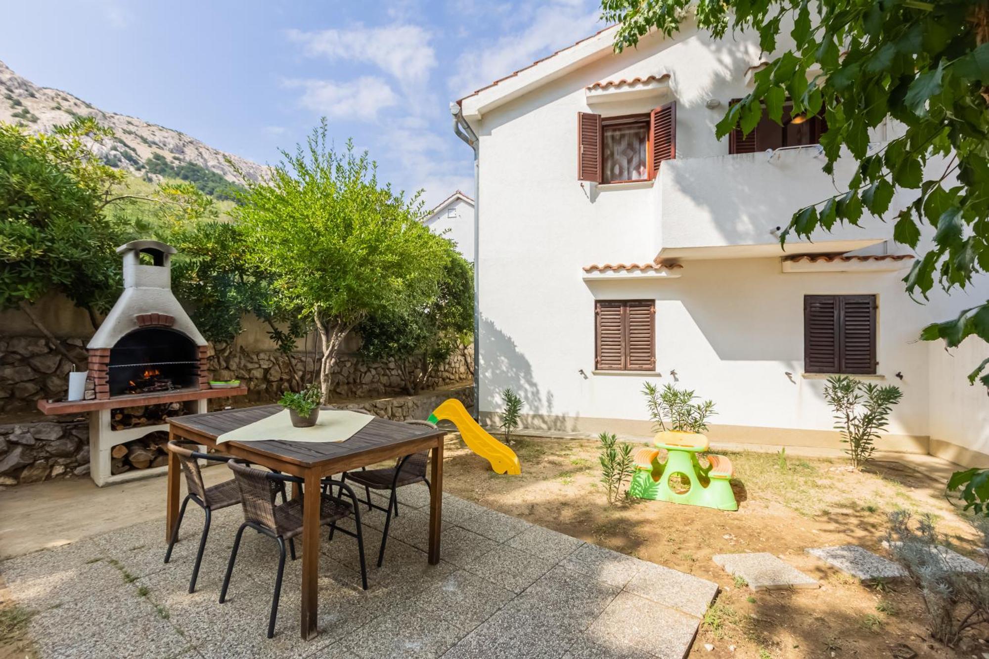Apartmani Mw, Plavi Apartman Baška Buitenkant foto